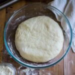 pizza dough recipe in bowl