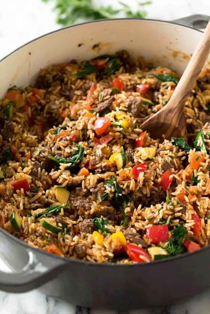 Beef And Rice With Veggies (2)