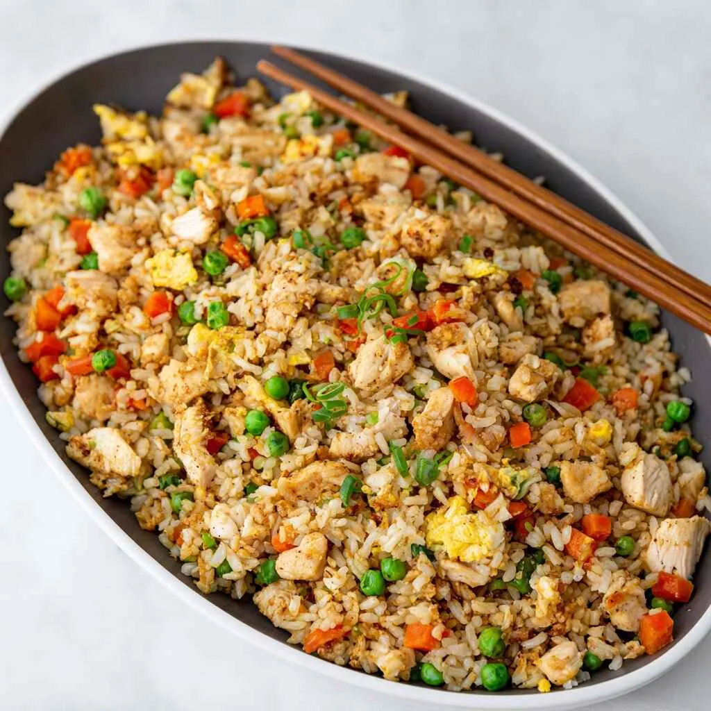 Chicken Fried Rice Recipe Featured