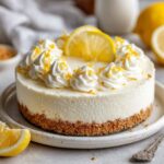 Keto No Bake Lemon Cheesecake