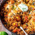 Tex Mex Chicken And Rice Bake
