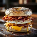 Bagel Breakfast Sandwich Featured.