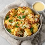 Baked Cauliflower Recipe Featured.