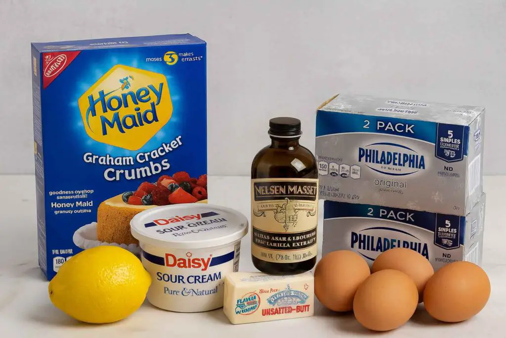 Ingredient Classic New York Style Cheesecake Recipe
