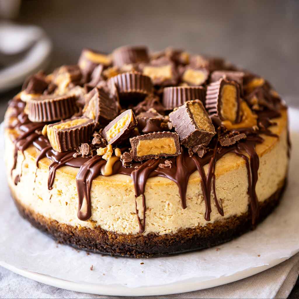 Reeses Peanut Butter Cheesecake