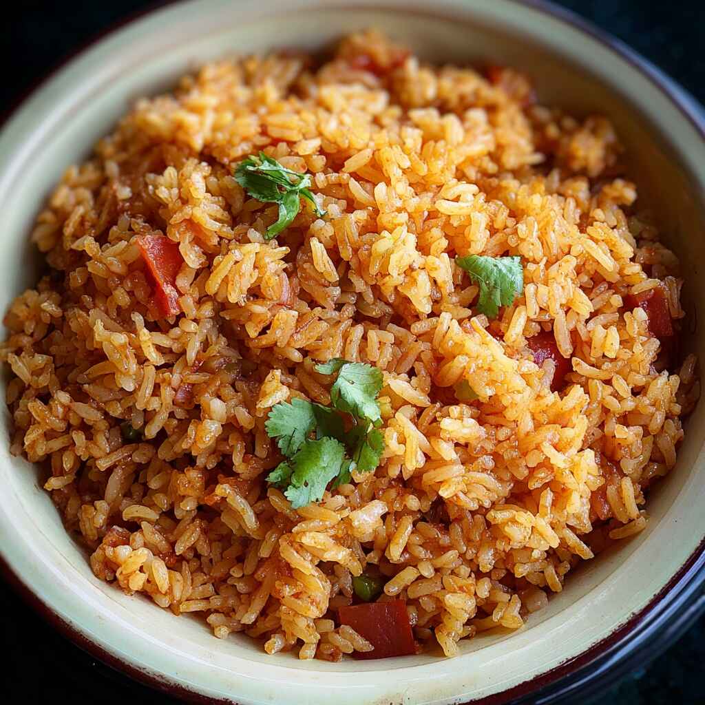 Spanish Rice In Rice Cooker Featured