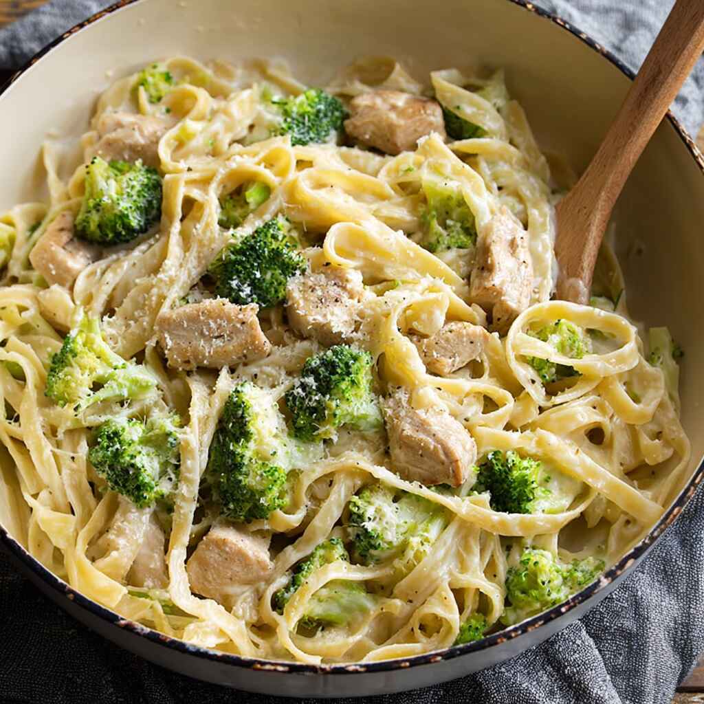 Chicken Broccoli Alfredo