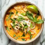 Easy Thai Chicken Curry Soup