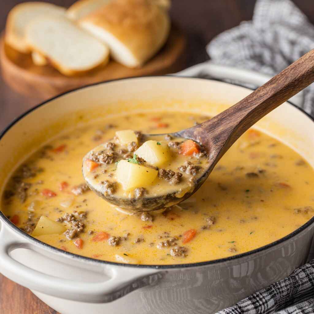 Hamburger Potato Soup