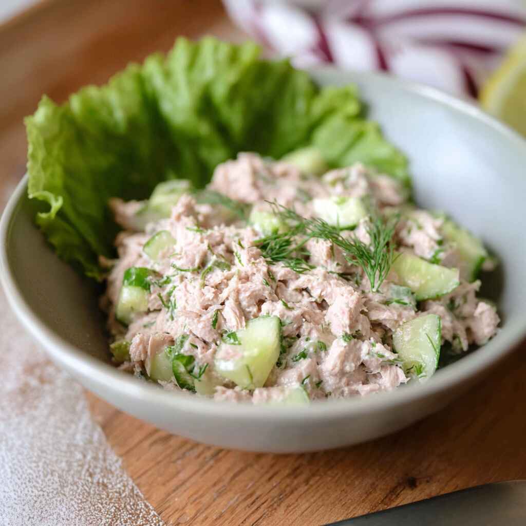 Tuna Cucumber Salad