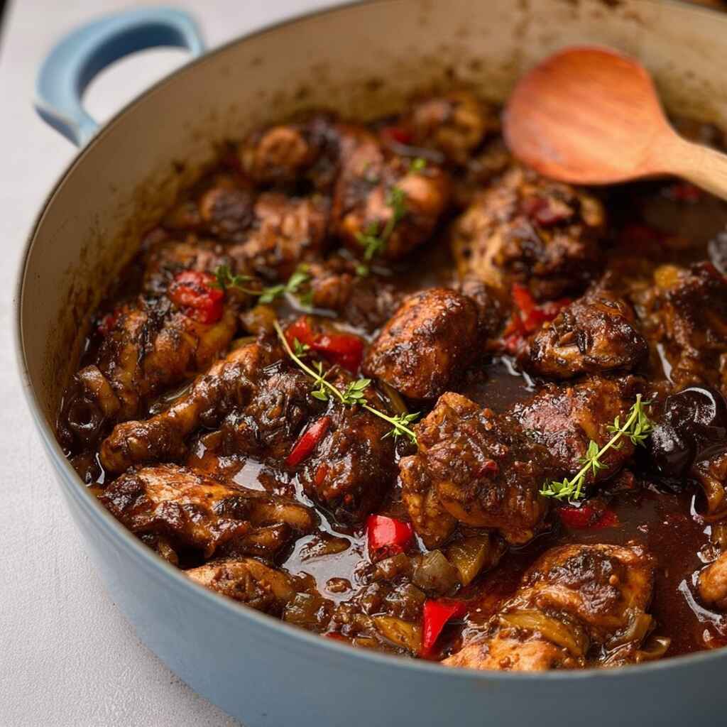 Brown Stew Chicken Recipe