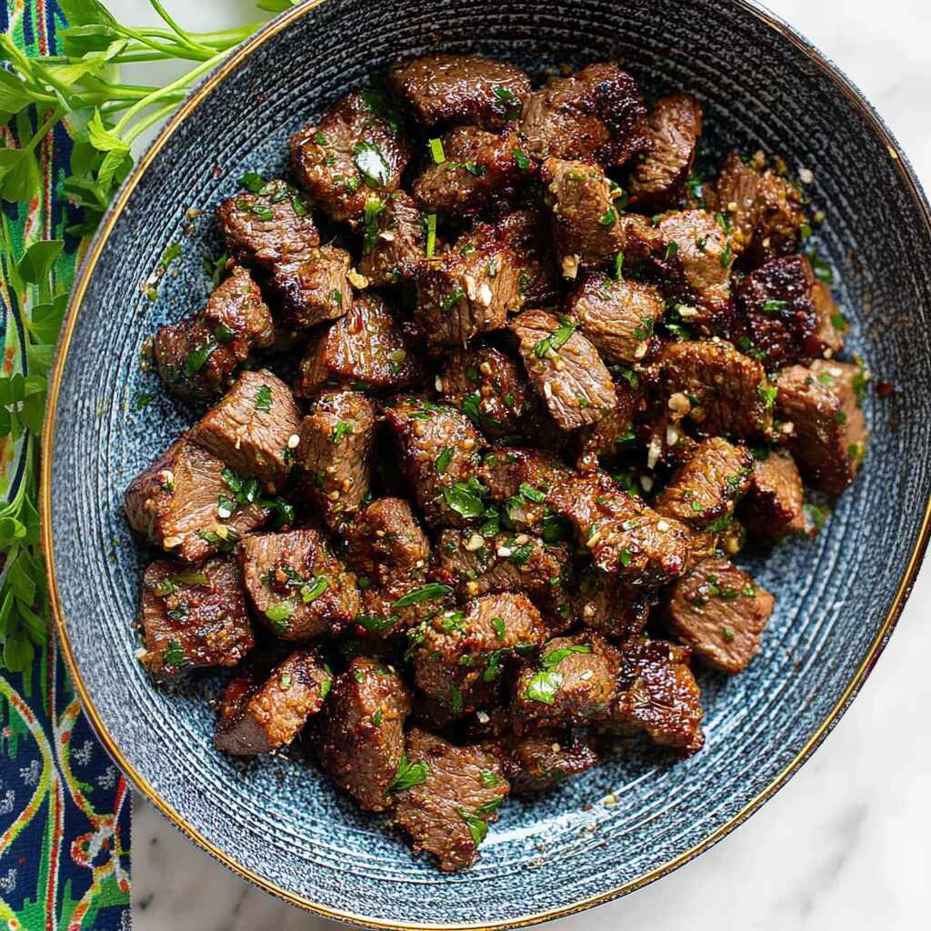 Garlic Butter Steak Bites Recipe