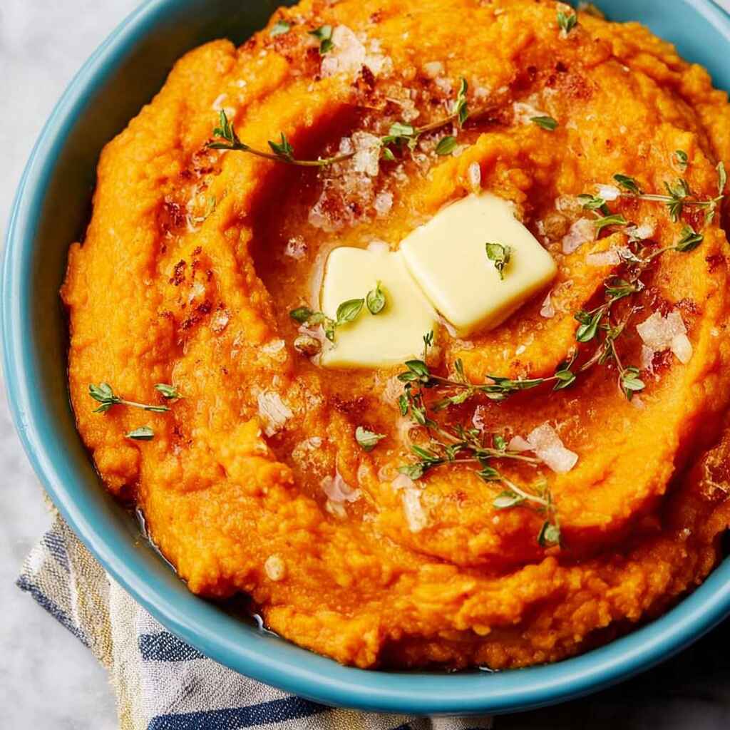 Mashed Sweet Potatoes,