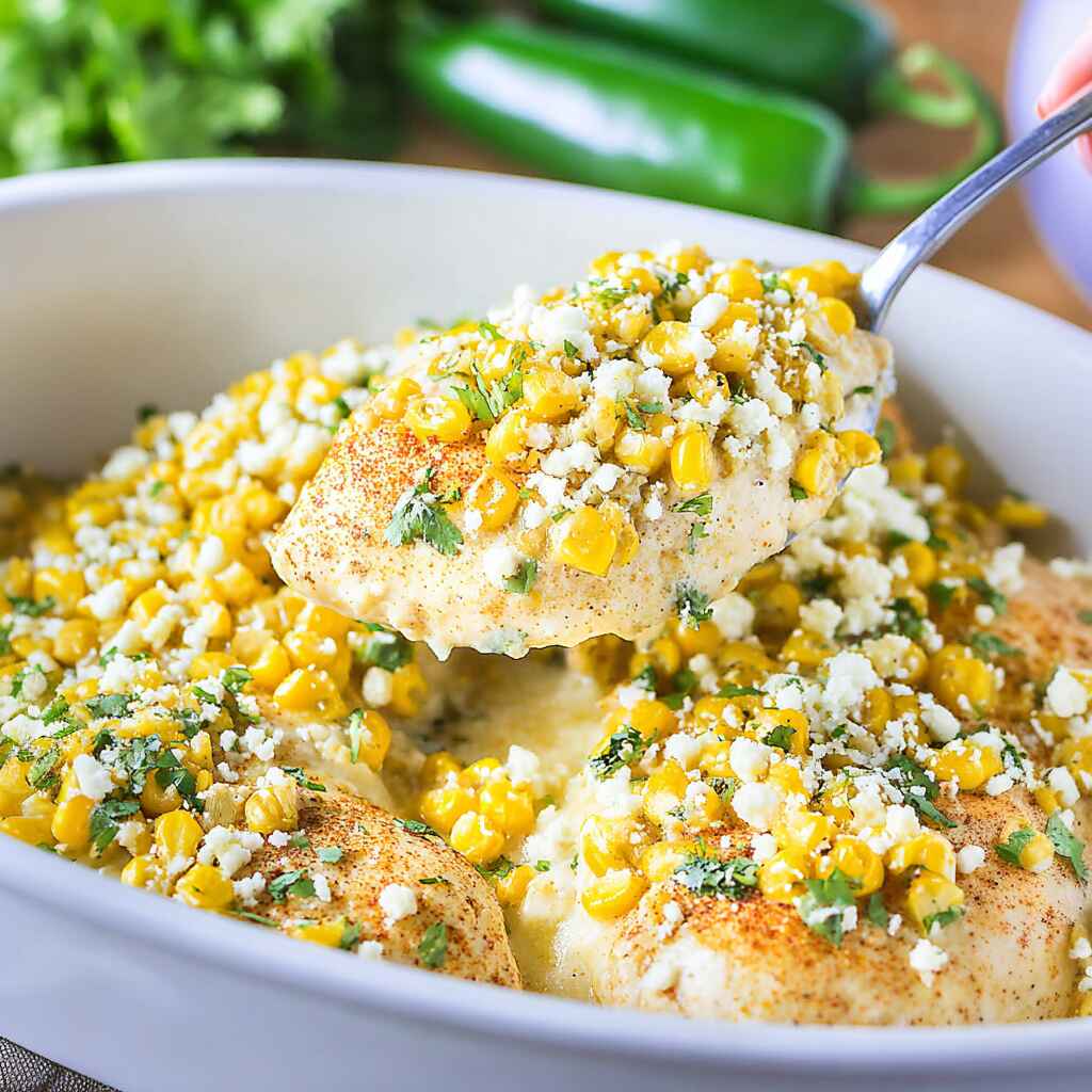 Mexican Street Corn Chicken Featured