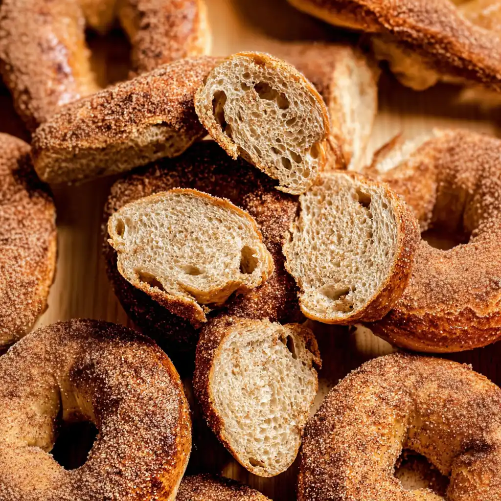 Cinnamon Swirl Bagels