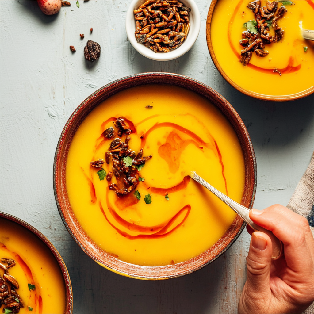 Creamy Carrot Ginger Soup