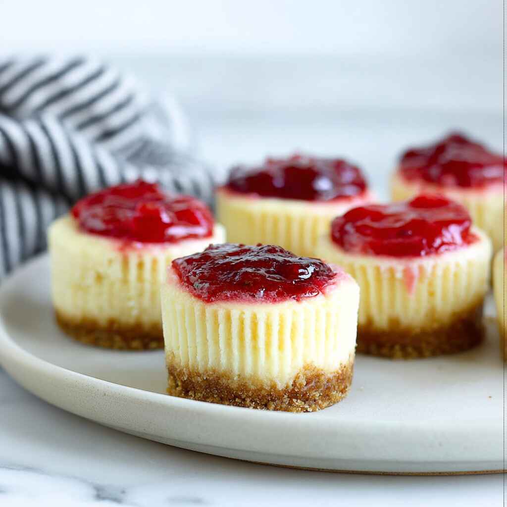 Mini New York Cheesecake Recipe