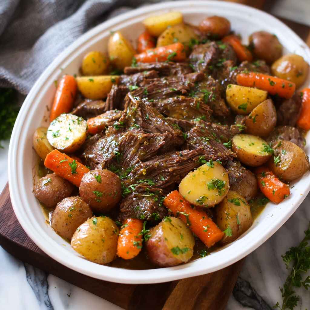 Perfect Slow Cooker Pot Roast