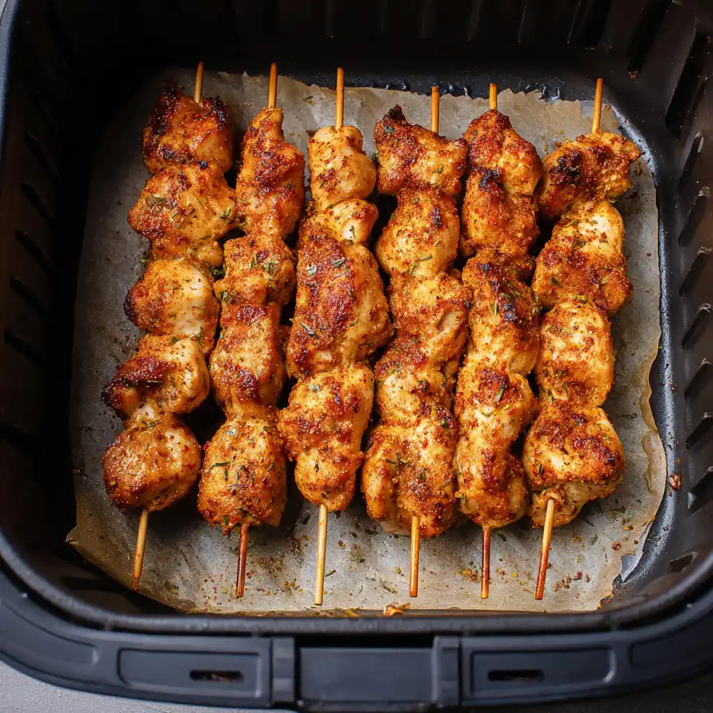 Air Fryer Chicken Skewers