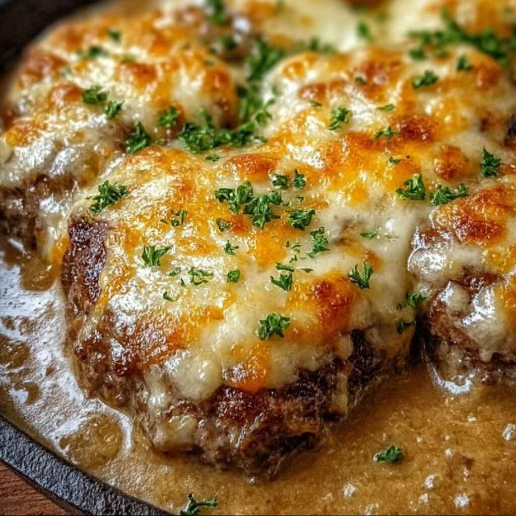 Amish Hamburger Steak Bake