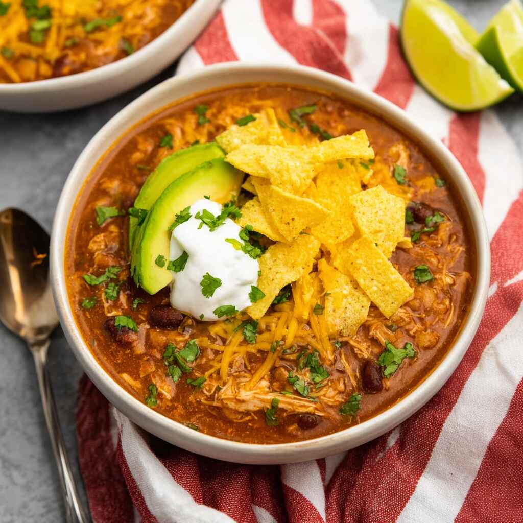 Chicken Chili With Cream Cheese