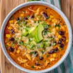 Creamy Chicken Enchilada Soup