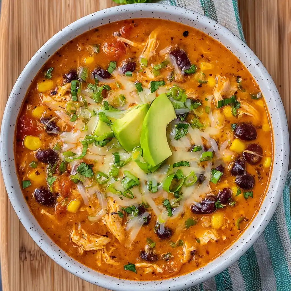 Creamy Chicken Enchilada Soup