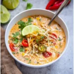 Creamy Chicken Tortilla Soup