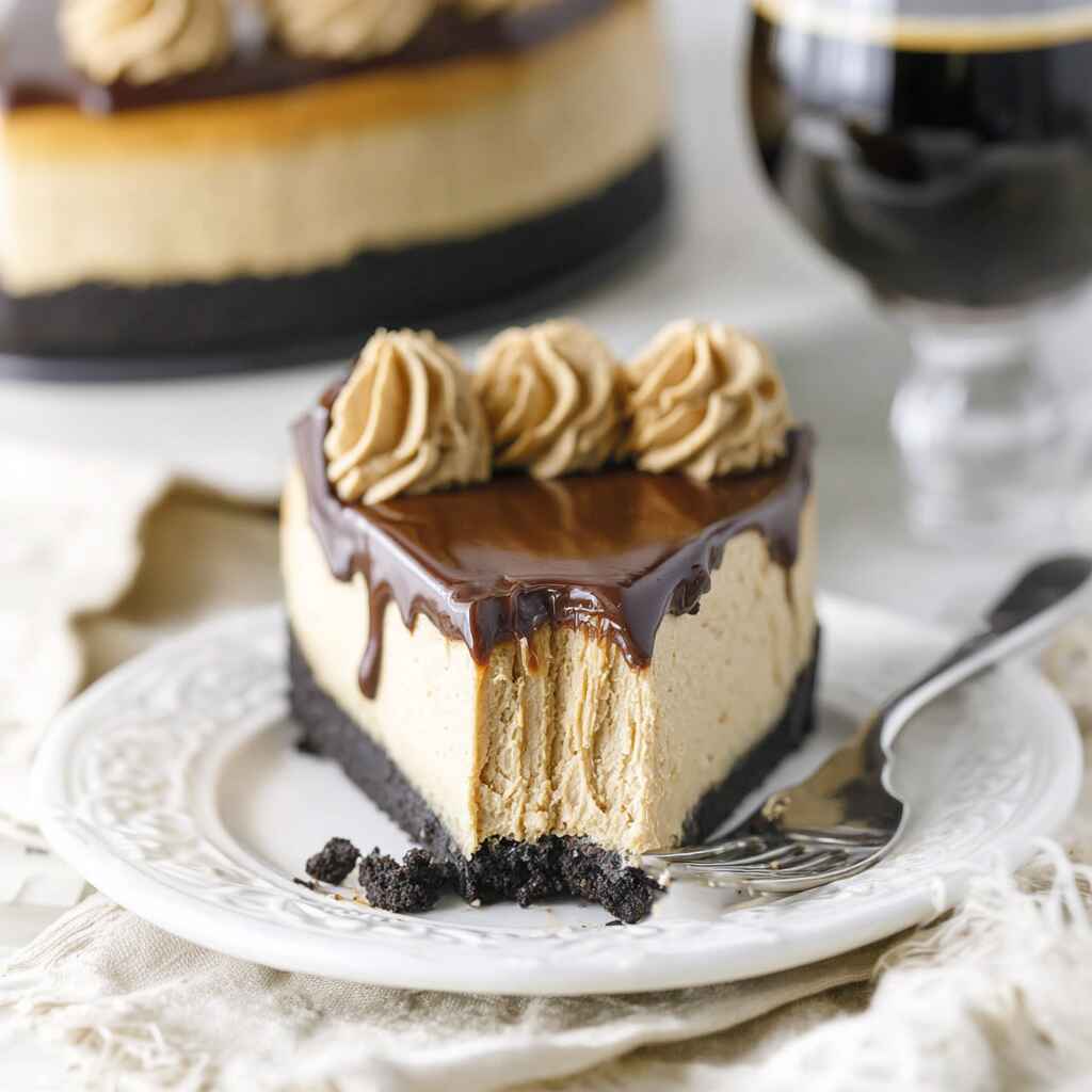 Creamy Coffee Cheesecake