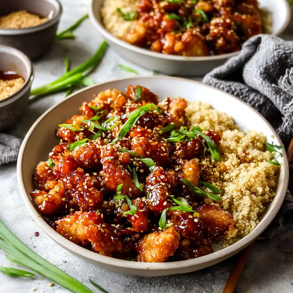 Crispy Honey Garlic Chicken