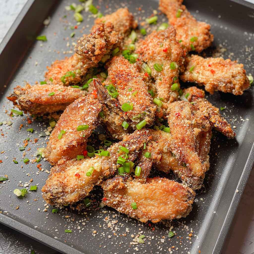 Crispy Salt And Pepper Chicken Wings