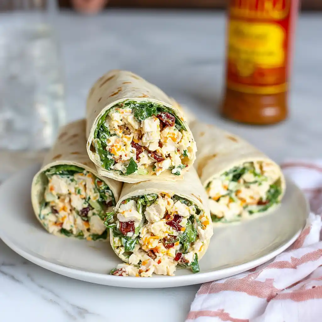 Delicious Chicken Salad Wraps