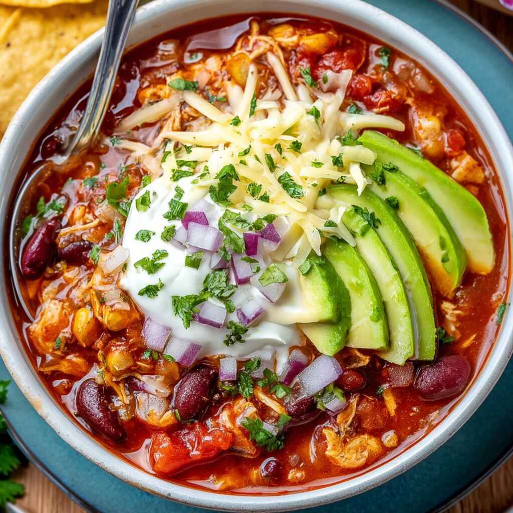 Easy Chicken Chili