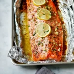 Garlic Butter Baked Salmon