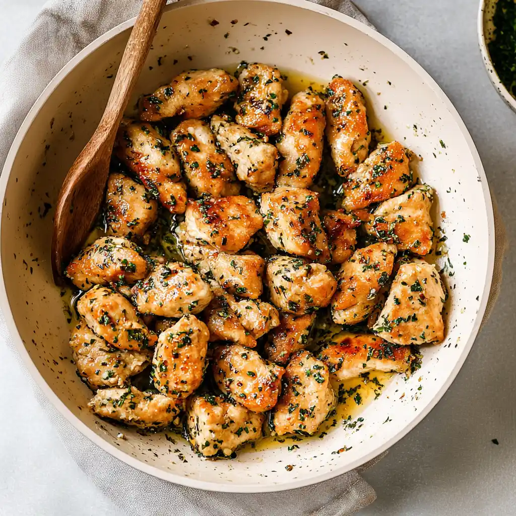 Garlic Butter Chicken Bites