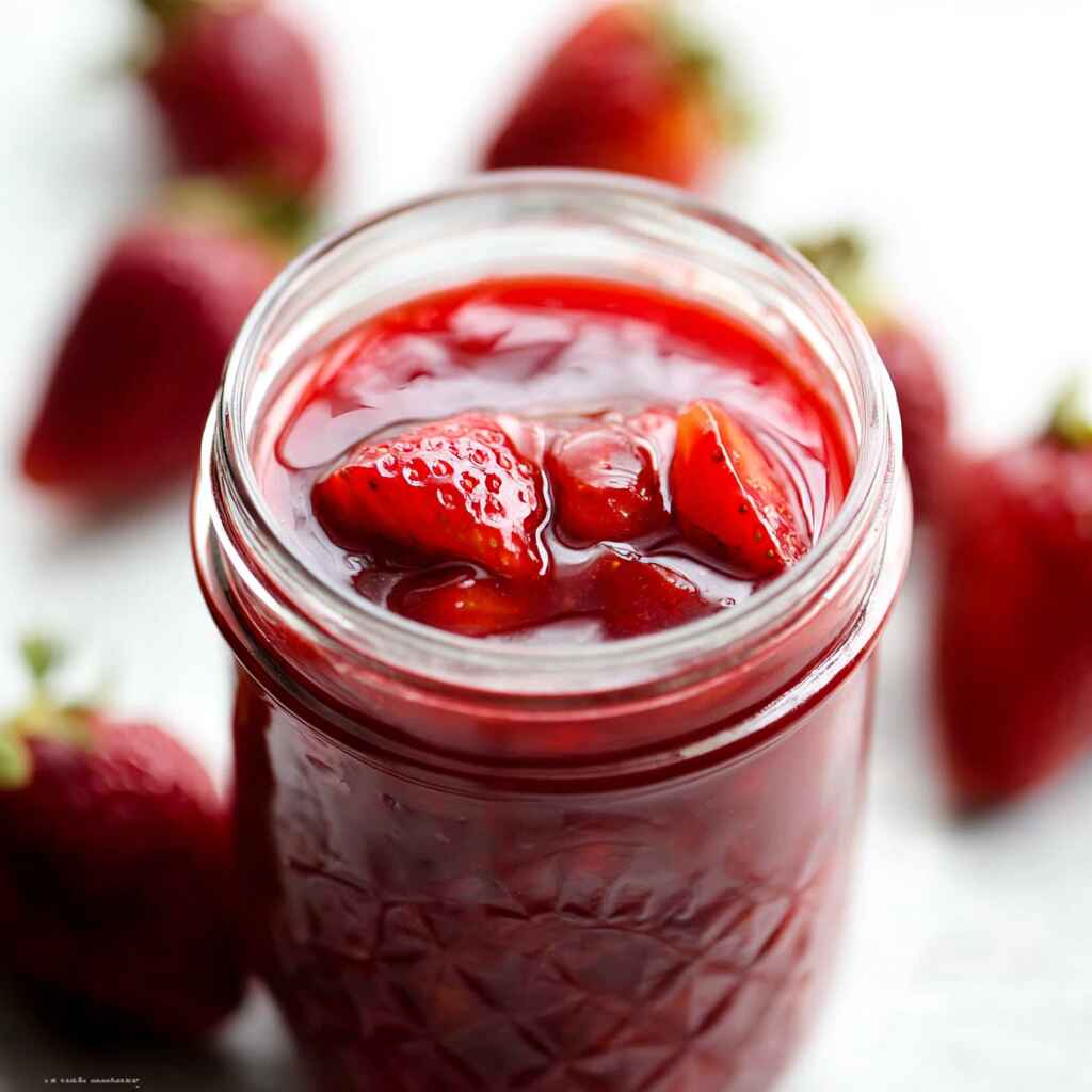 Homemade Strawberry Sauce