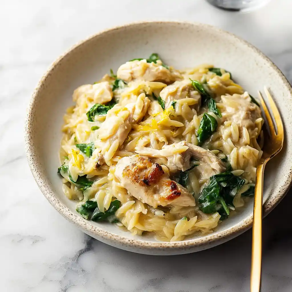 Lemon Chicken Orzo