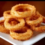 Perfectly Crispy Onion Rings