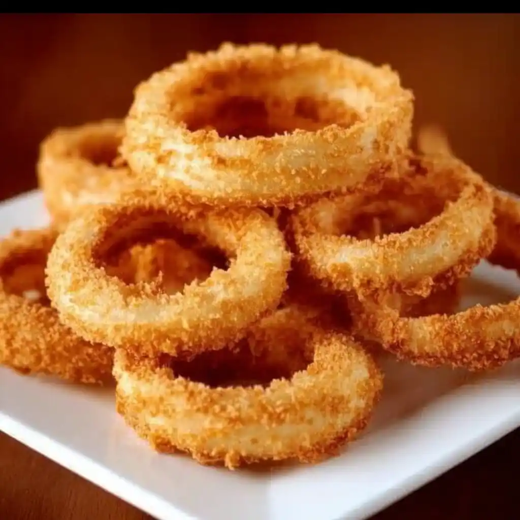 Perfectly Crispy Onion Rings