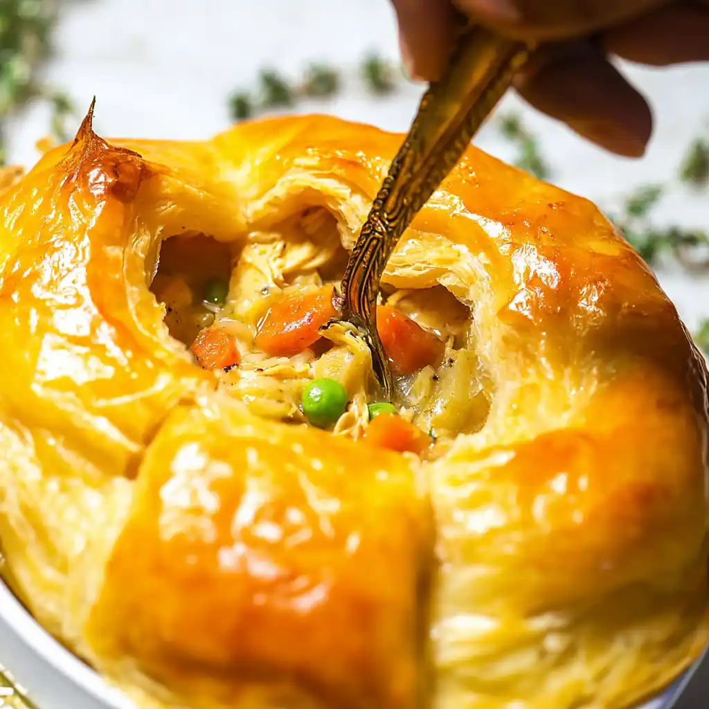 Puff Pastry Chicken Pot Pie
