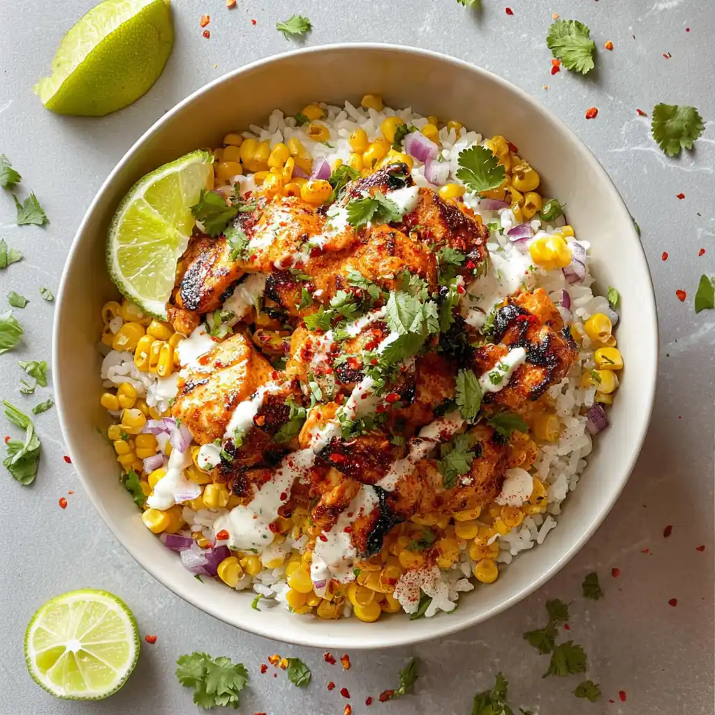 Street Corn Chicken Rice Bowl (2)