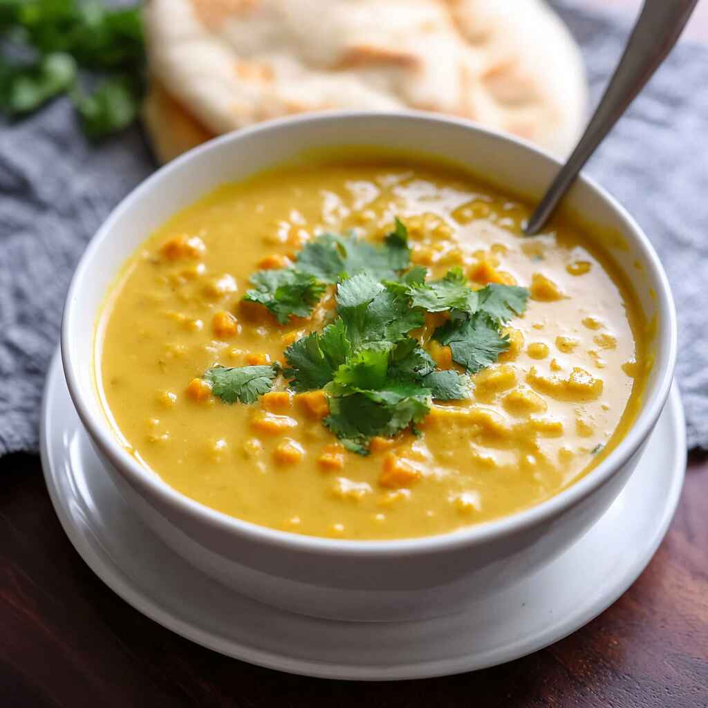 Sweet Potato Coconut Curry Soup