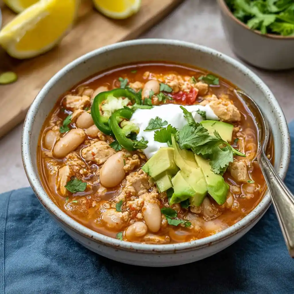 White Bean Turkey Chili