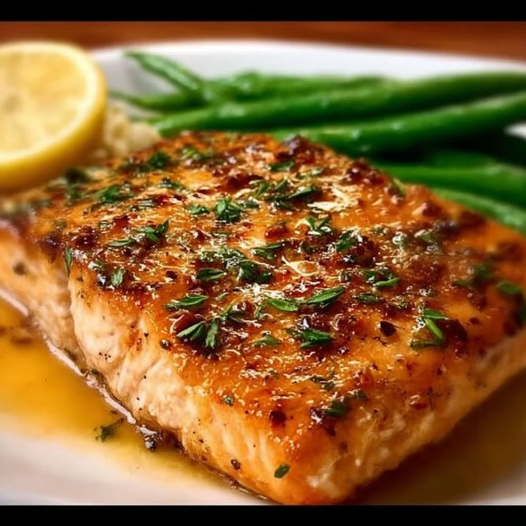 Deliciously grilled Texas Roadhouse Salmon served with fresh sides