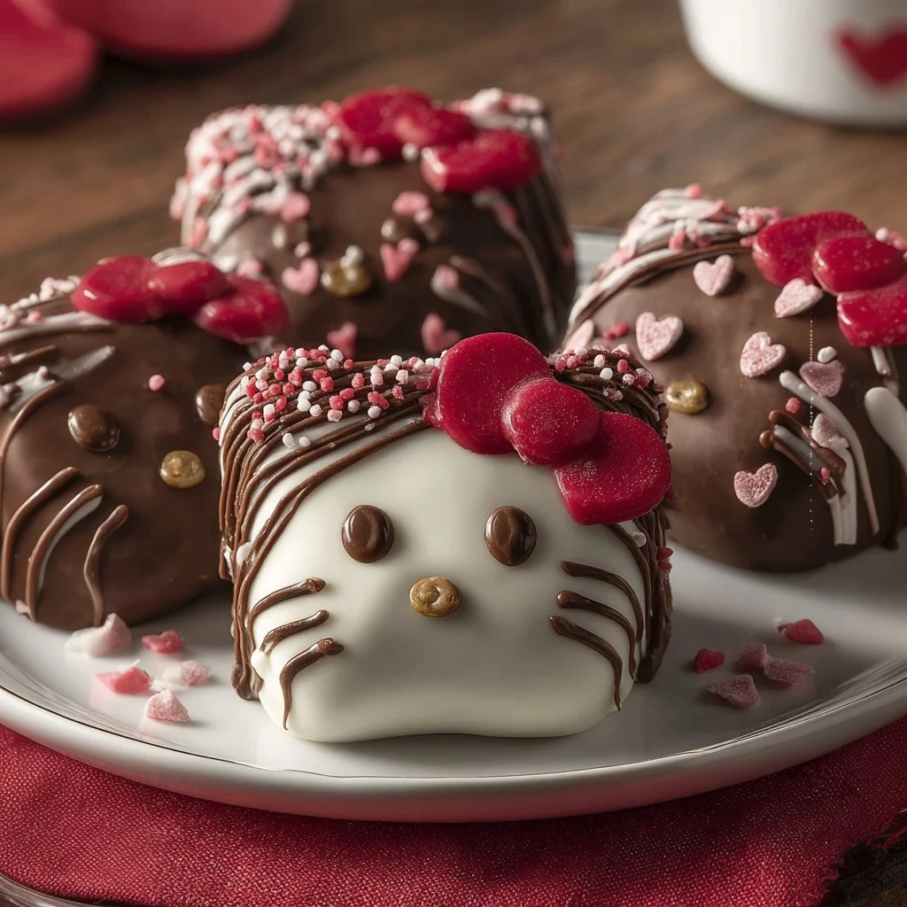 Hello Kitty Valentine's Chocolate gift box featuring cute and delicious treats