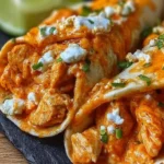 High protein cheesy buffalo chicken meal prep recipe for easy dinners