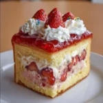 Delicious heart-shaped lunchbox cake for Valentine's Day celebration