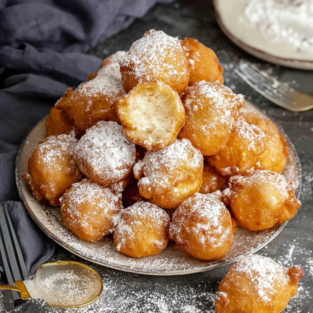 Delicious easy ricotta zeppole, the best Italian donuts