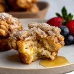 Delicious French Toast Muffins ready to be served for a delightful breakfast