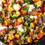 Ground Turkey Sweet Potato Skillet, a healthy and flavorful dinner recipe